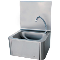 Commercial Hand wash sink Stainless steel Knee control Stainless steel - CETHHWR43