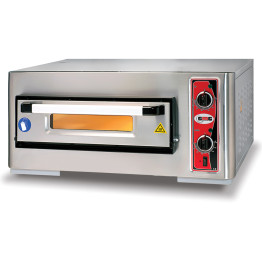 Electric Pizza Oven 1 chamber 500x500mm Capacity 4 pizzas at 10" 230V/1 phase - CEPF5050E