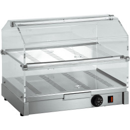 Professional Heated Showcase Display, Pie Warmer 2 levels - CESW395