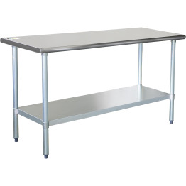 Commercial Work table Stainless steel Bottom shelf 1500x600x900mm - CEWTG600X1500