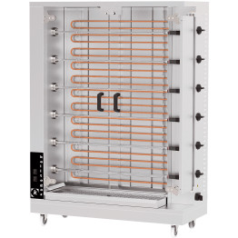 Professional Chicken Rotisserie Oven Electric 6 spit 24-30 chickens - CECRE6