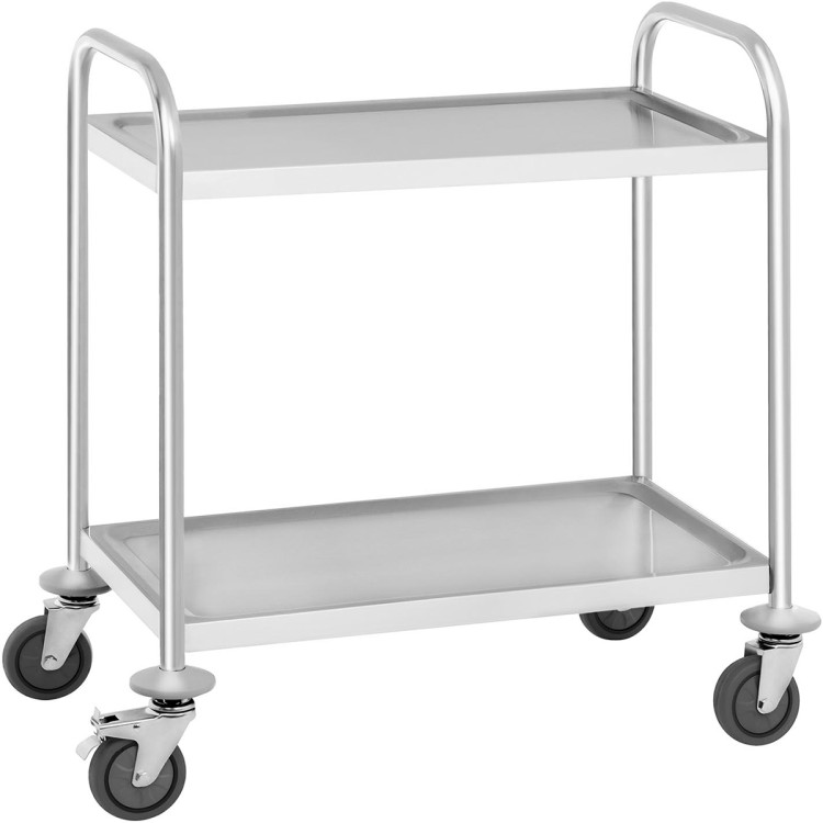 Commercial Serving/Service/Clearing Trolley Stainless steel 2 tier 860x540x940mm - CERST2A