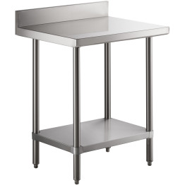 Commercial Stainless Steel Work Table Bottom shelf Upstand 900x700x900mm - CEWT7090GB