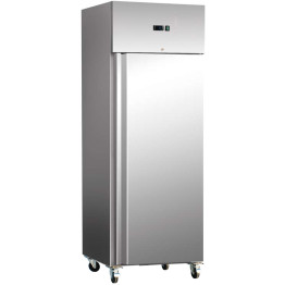 600lt Commercial Refrigerator Stainless Steel Upright cabinet Single door GN2/1 Ventilated cooling - CER600V
