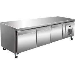 Professional Low Refrigerated Counter / Chef Base 3 doors 1795x700x650mm - CETHP3100TN650H