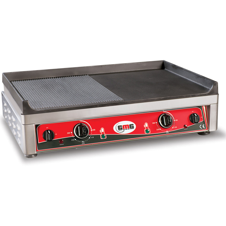 Professional Grill Electric 700x500mm 5kW Smooth/Ribbed - CEGP7050EG