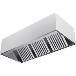 Box Wall type Extraction Canopy 2 filters 1500x1100x500mm - CEDDVLD15115 Box Wall type Extraction Canopy 2 filters 1500x1100x500mm - CEDDVLD15115