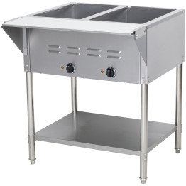 Commercial Bain Marie Table 2xGN1/1 Dry heat - CENVC2