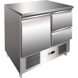 Refrigerated prep Counter 1 door 2 drawers - CETHS9012D