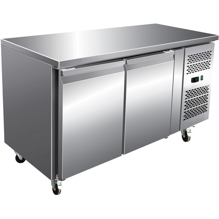 Commercial Refrigerated Counter 2 doors Depth 700mm - CETHP2100TN