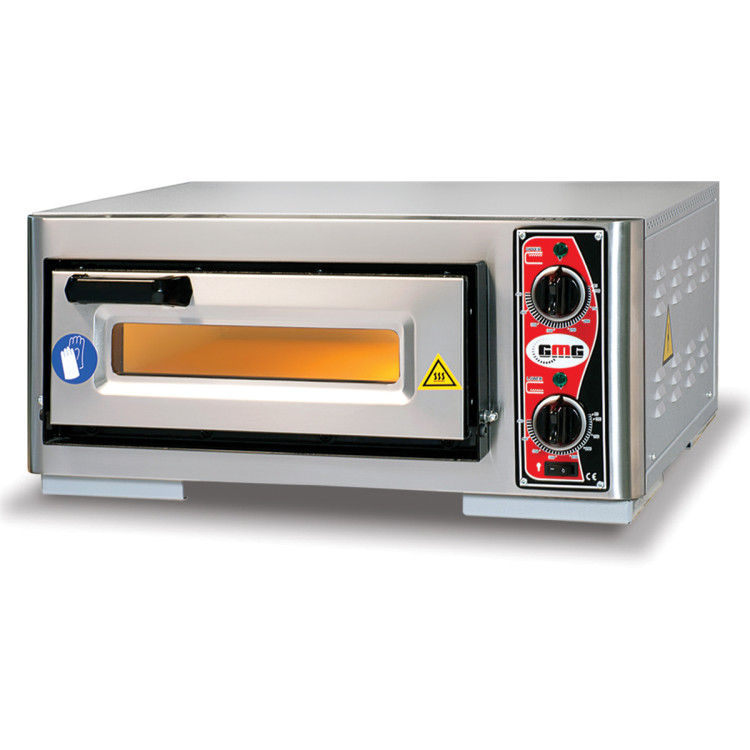 Electric Pizza Oven 1 chamber 400x400 mm Capacity 1 pizza at 16" 230V/1 phase - CEPF4040E