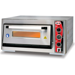 Electric Pizza Oven Premium Thermometer 1 chamber 620x620mm Capacity 4 pizzas at 12" 230V/1 phase - CEPF6262ET