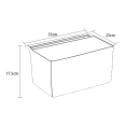 Small Bin for Utility carts 13 litres 330x230x175mm - CEST029D