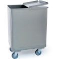 Catering Ingredient Bin Trolley Stainless steel 120 litres - CEAER47 Catering Ingredient Bin Trolley Stainless steel 120 litres - CEAER47