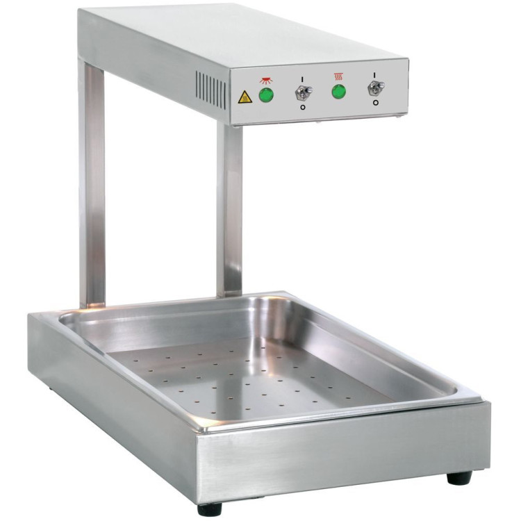 Commercial Infrared Food & Chip warmer 1xGN1/1 - CEYC001
