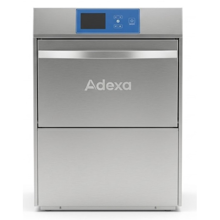 Commercial Undercounter Dishwasher with 500mm Basket 220V with Drain, Detergent & Rinse Pump | CaterEq CEDAVS106