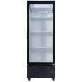 Commercial Upright Display Refrigerator 140 Litres Single Glass Door 3 Shelves Ventilated Cooling 500x580x1483mm | CaterEq CEKOBE302