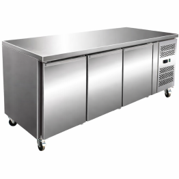 Commercial Freezer Counter Ventilated 3 Doors Depth 700mm | CaterEq CETHP3100BTEC