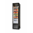 164L Single-Door Commercial Freezer 420×485×1880 mm Black| CaterEq CELKL216