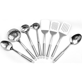 8 Piece Essential Cooking Utensil Kit Stainless Steel - CEC0066