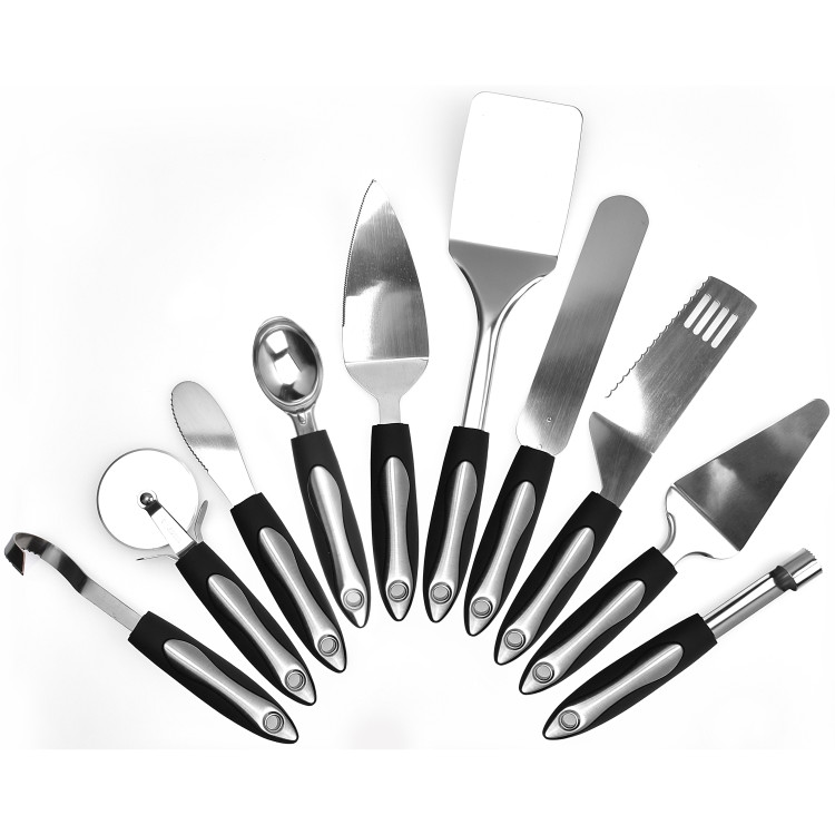 10 Piece Essential Cooking Utensil Kit Stainless Steel - CEC0080A
