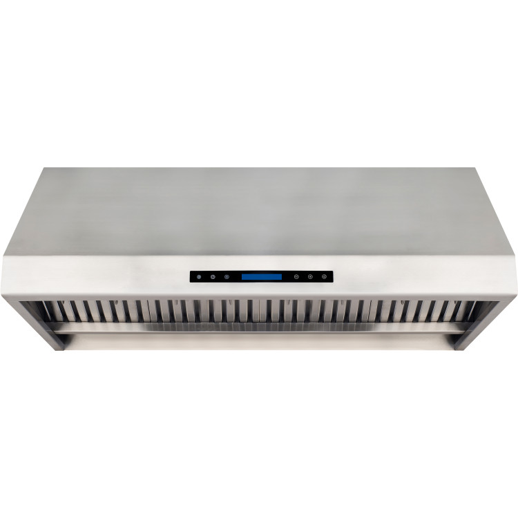 Commercial Extraction Canopy with Filter, Range Hood, Fan, Lights & Speed Control 1200mm - CEAP238PS8348