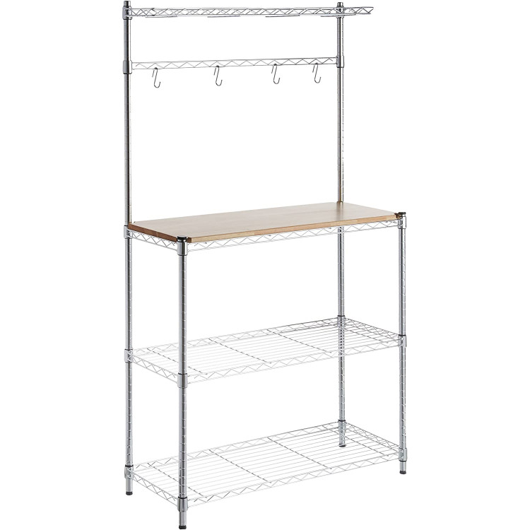 Commercial 4 Tier Microwave Oven Rack 900x350x900/1500mm - CECJB1510