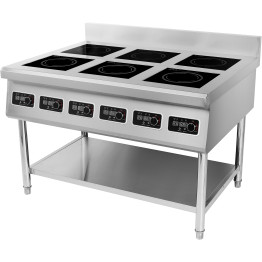 Professional Free Standing Induction Hob 6x3.5kW - CEAMTCD601