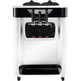 Three Flavour Soft Serve Ice Cream & Frozen Yoghurt Machine with Air Pump Function 18-20L/H - CEBJH219SE