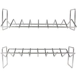 BBQ Roasting & Rib Rack for 21'' & 23'' Kamado grills - CEAUURL