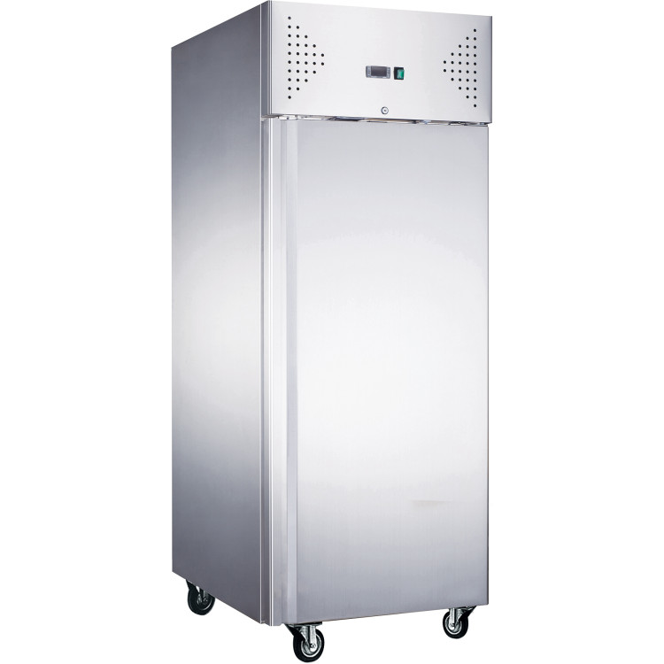 852lt Commercial Bakery Fridge Stainless Steel Upright cabinet Single door 800x600mm Ventilated cooling - CER6080