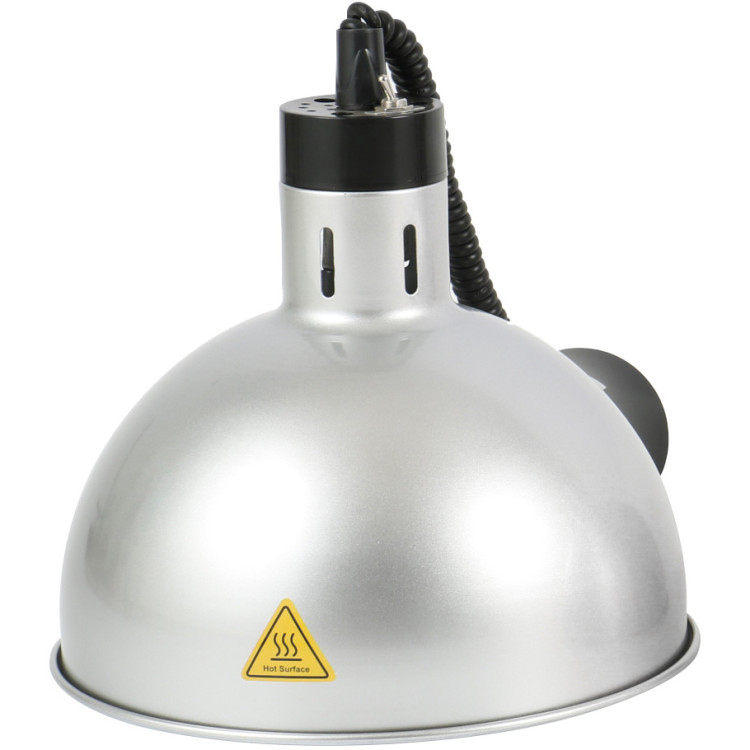 Rise & Fall Dome Heat Lamp Silver - CEA65121505