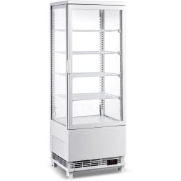 Countertop Display Fridge 98 litres 4 shelves White 1 flat door  - CECL98W
