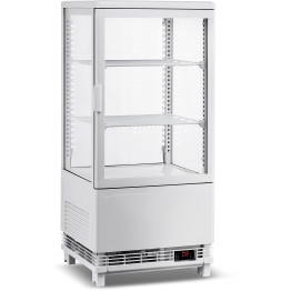 Countertop Display Fridge 68 litres 3 shelves White 1 flat door - CECL68W
