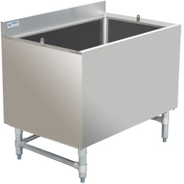 Commercial Beer Box Backsplash Stainless steel 910x610x760mm - CEBB243618