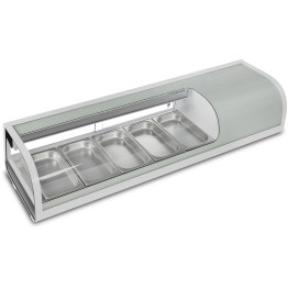 Commercial Refrigerator Sushi & Tapas Showcase 5xGN1/3 - CECS52