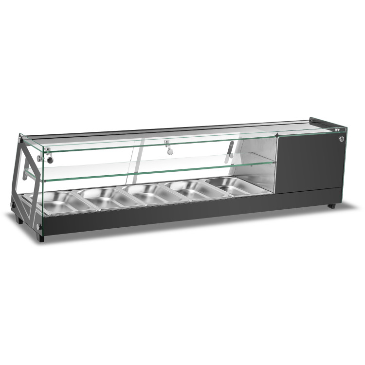 Commercial Refrigerator Sushi & Tapas Showcase 5xGN1/2 - CECS104