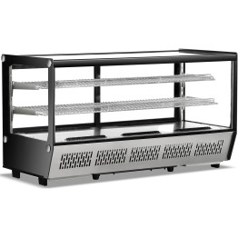 Display Merchandiser Fridge 200 litres 2 shelves Stainless steel - CECW200SS