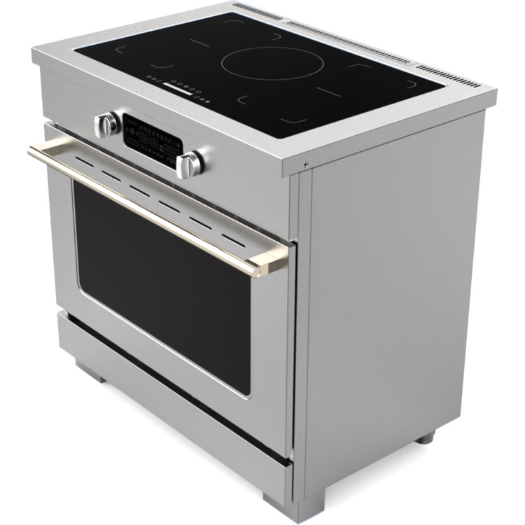 Professional Induction Range with 5 zone and Multifunction Convection Oven - CEALTAY900