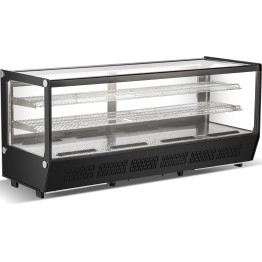 Display Merchandiser Fridge 268 litres 2 shelves Black - CECW250BLACK