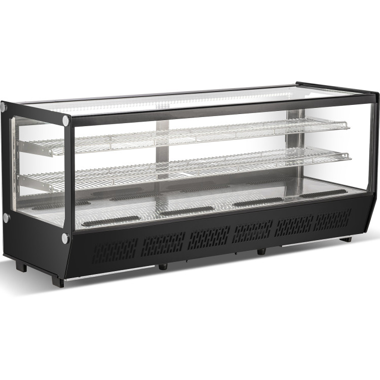Display Merchandiser Fridge 268 litres 2 shelves Black - CECW250BLACK
