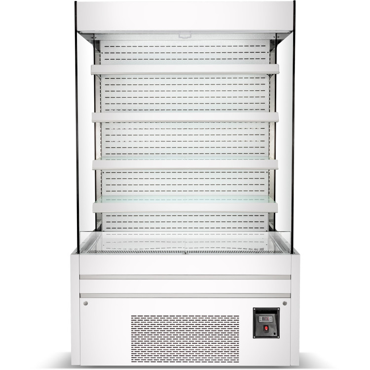 560lt Upright Cake Display 730x740x2030mm 4 shelves White - CECF900WHITE