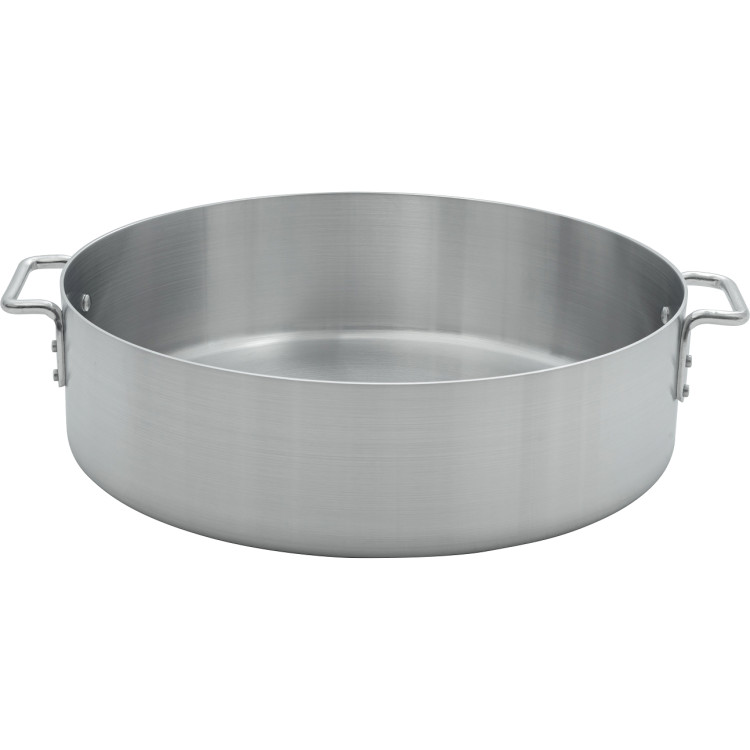 Professional Braising Pot with Lid Aluminium 14 litres - CEALBRA14