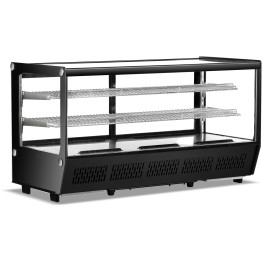 Display Merchandiser Fridge 200 litres 2 shelves Black- CECW200BLACK