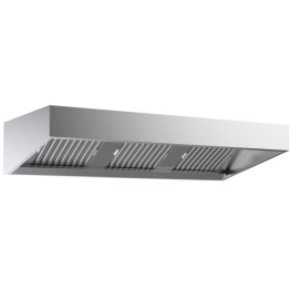 Commercial Extraction Canopy with Filter, Range Hood, Fan, Lights & 4 Speeds 1600mm - CEAP238PS8763D