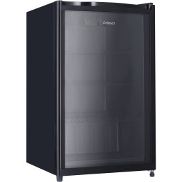 108lt Beer bottle cooler Glass door Black - AX108BVC