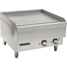 Commercial Griddle Smooth 600x650x540mm 6kW Electric - CE6EGH60