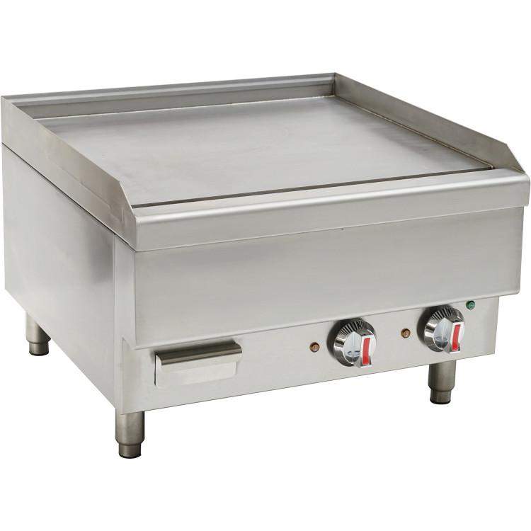 Commercial Griddle Smooth 600x650x540mm 6kW Electric - CE6EGH60