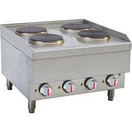 Professional Electric Boiling top 4 plates 7kW - CE6ETZ4