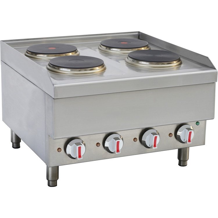 Professional Electric Boiling top 4 plates 7kW - CE6ETZ4